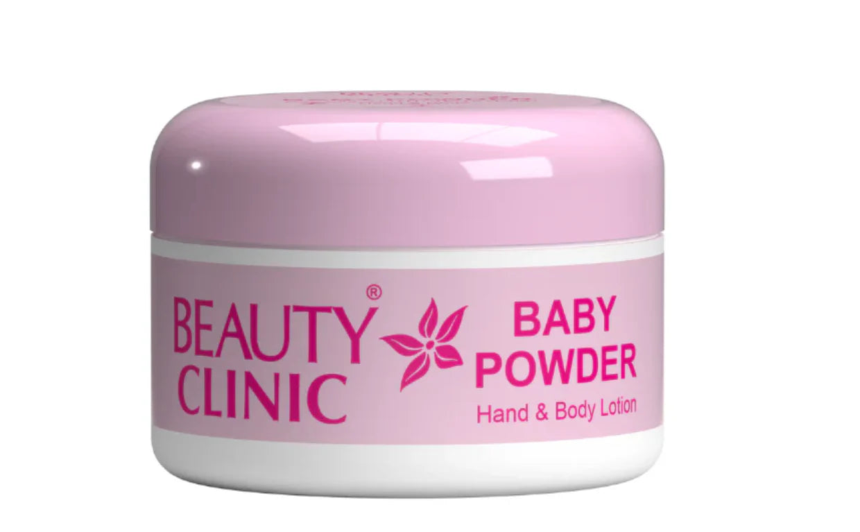 Beauty Clinic Baby Powder hand and body lotion and moisturozing cream 200 ml