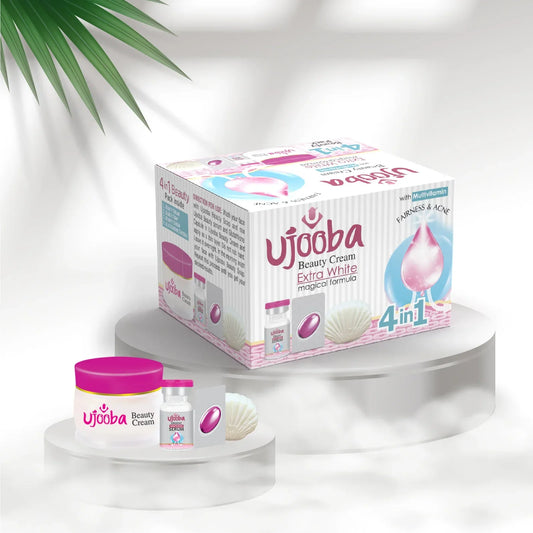 Ujooba 4-in-1 Whitening Cream Combo | Acne & Dark Spot Treatment